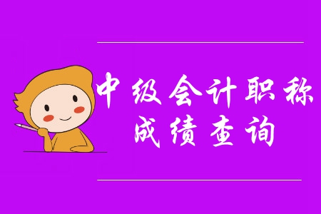湖南省中级会计师成绩查询方式是什么？
