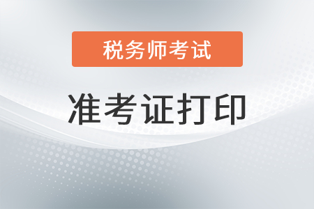 2022年宁夏自治区吴忠税务师准考证打印入口是什么？